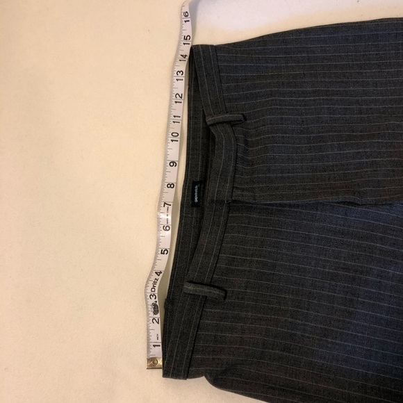 Gap Stretch gray/light gray pinstripe 4A pants. - Picture 2 of 7
